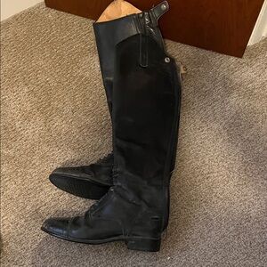 Ariat Black Leather Ankle Boots